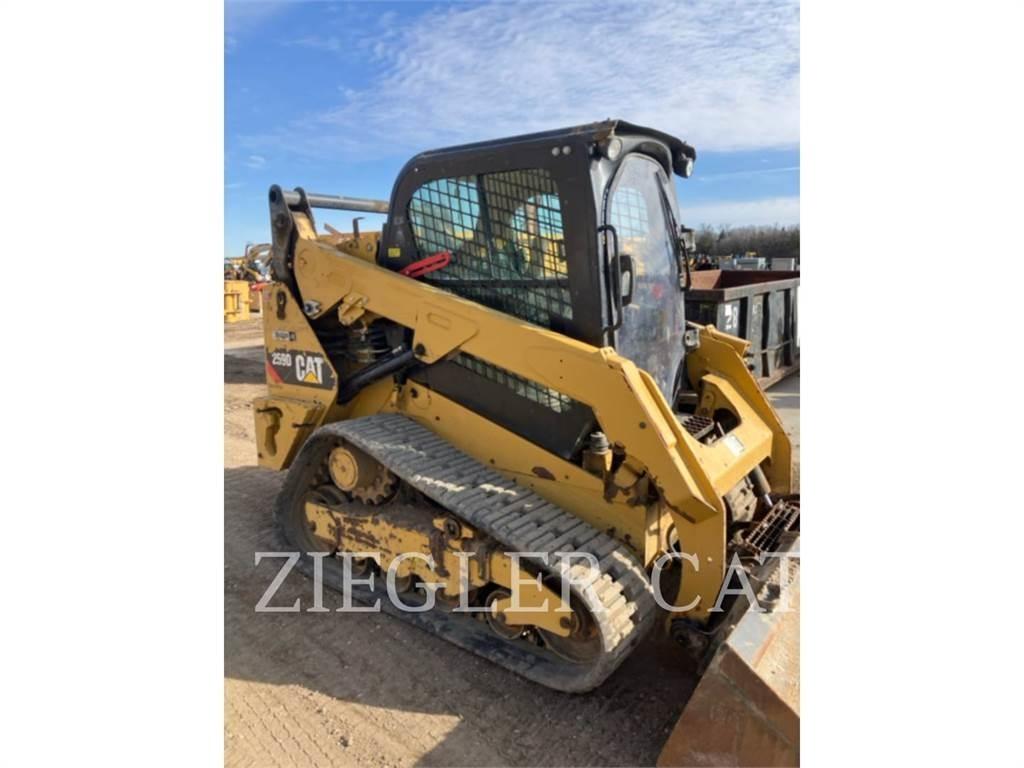 CAT 259D Lánctalpas homlokrakodók