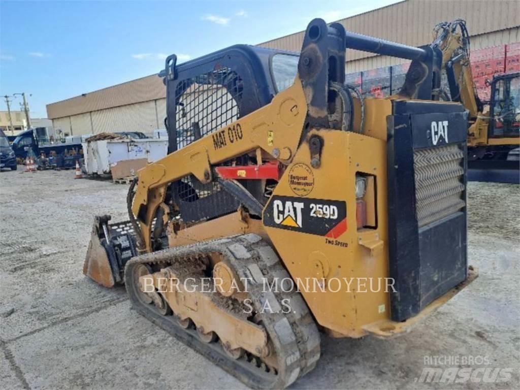 CAT 259D Lánctalpas homlokrakodók