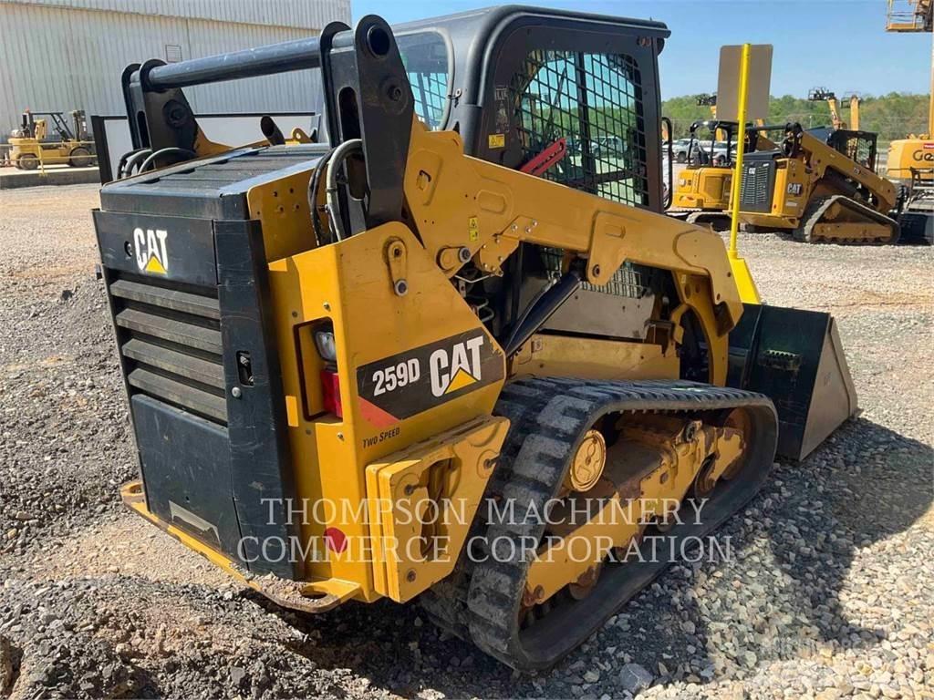 CAT 259D Lánctalpas homlokrakodók