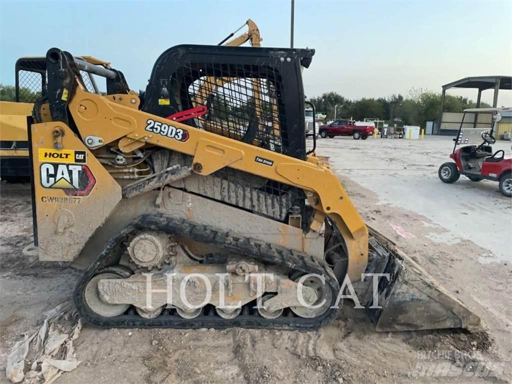 CAT 259D lánctalpas dózerek