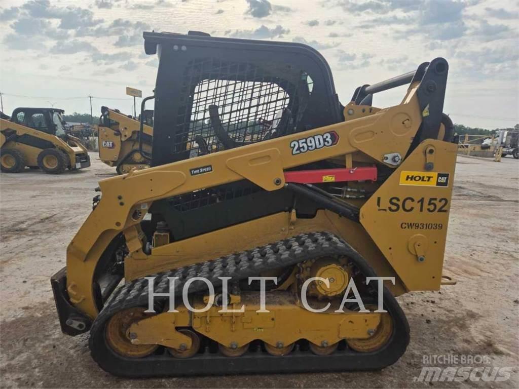 CAT 259D Kompaktrakodók