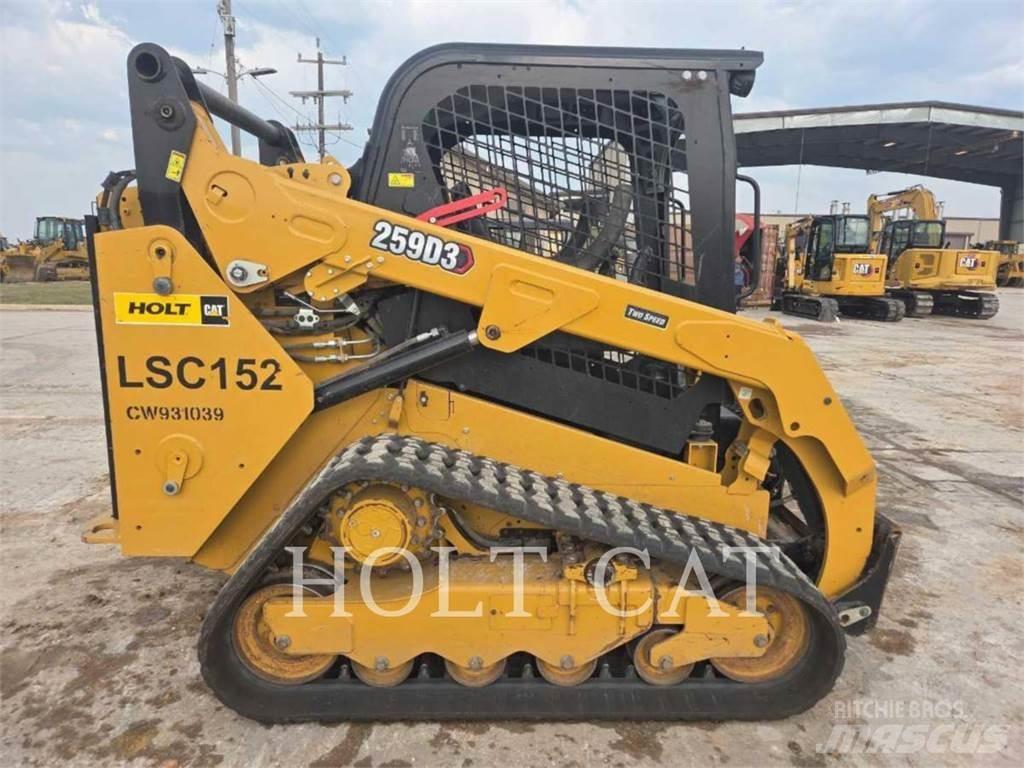 CAT 259D Kompaktrakodók