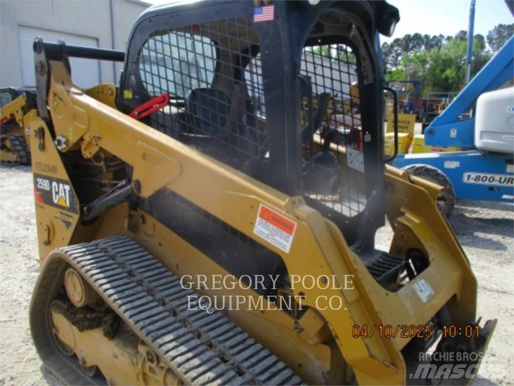 CAT 259D Lánctalpas homlokrakodók