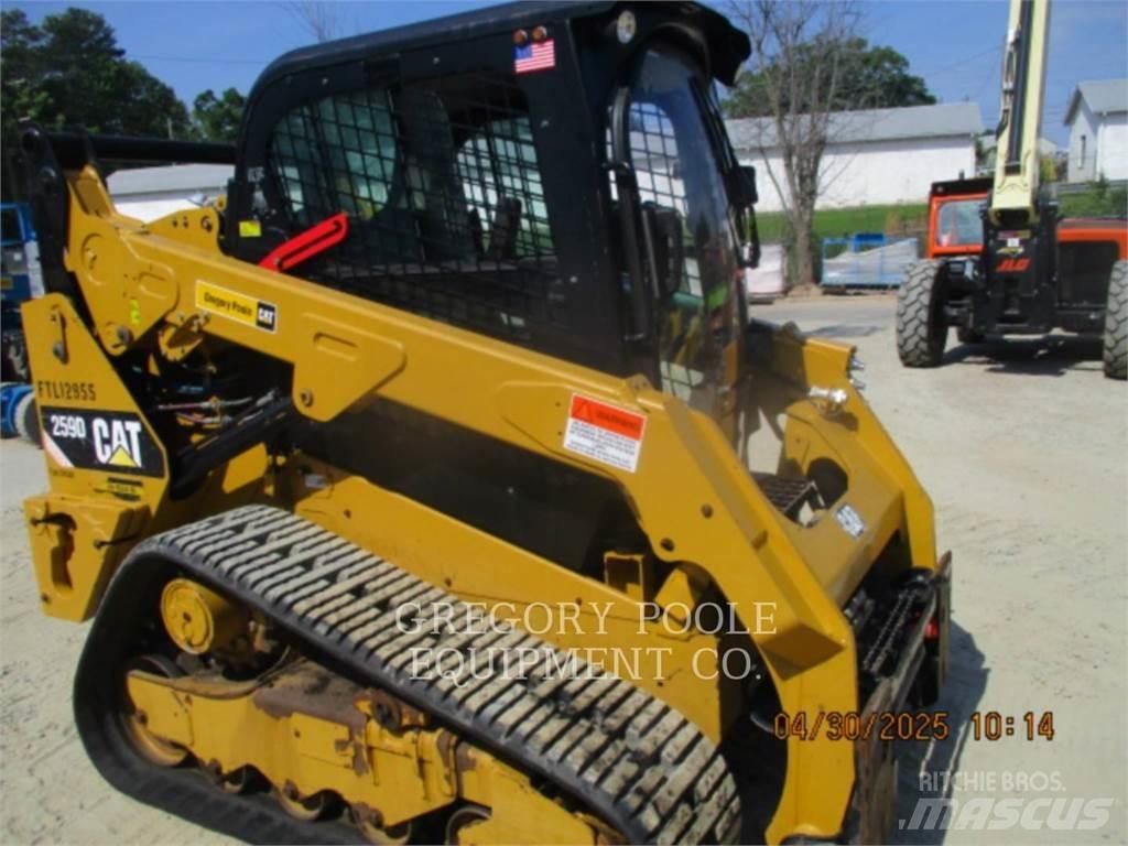 CAT 259D Lánctalpas homlokrakodók