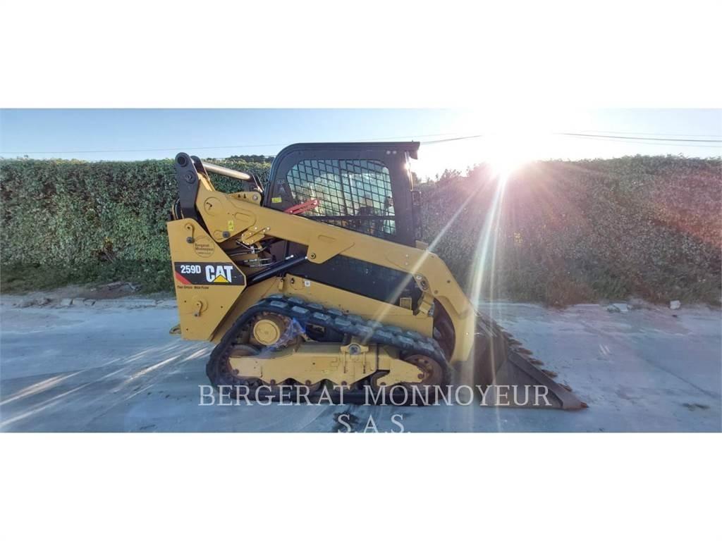 CAT 259D Lánctalpas homlokrakodók