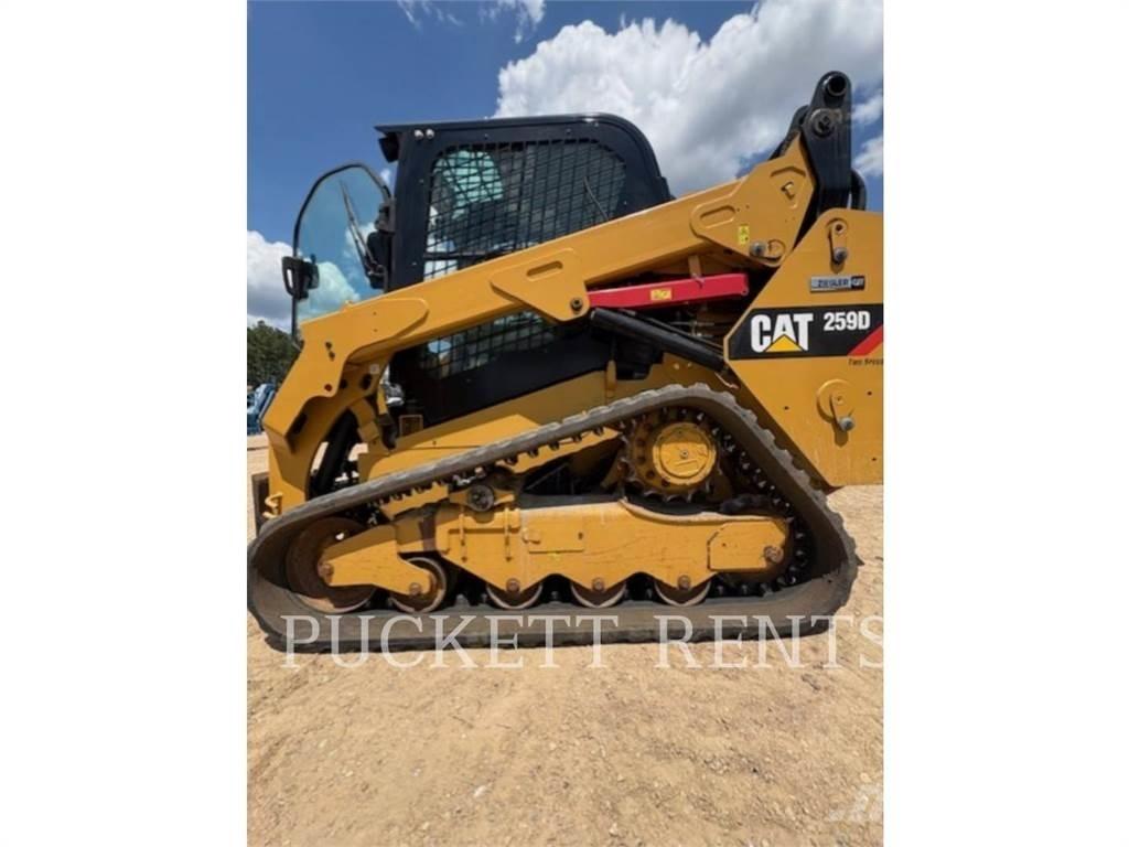 CAT 259D Lánctalpas homlokrakodók