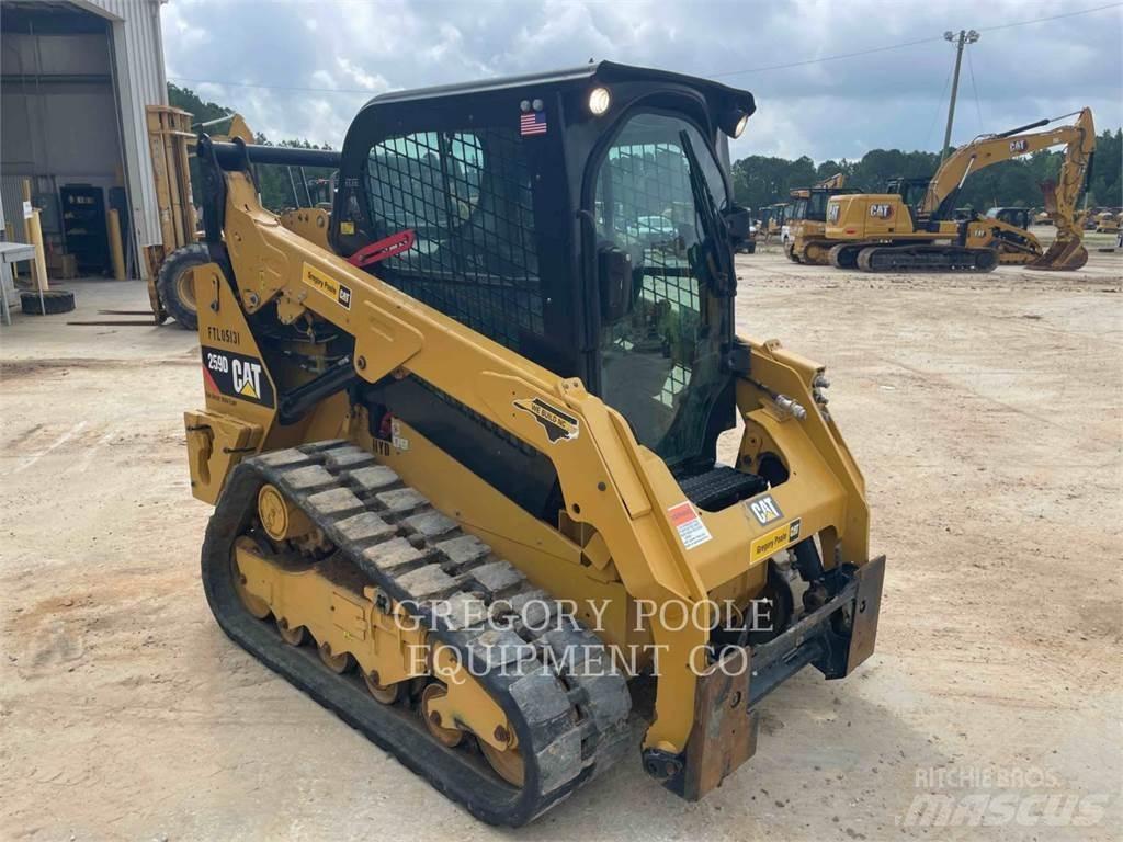 CAT 259D Lánctalpas homlokrakodók