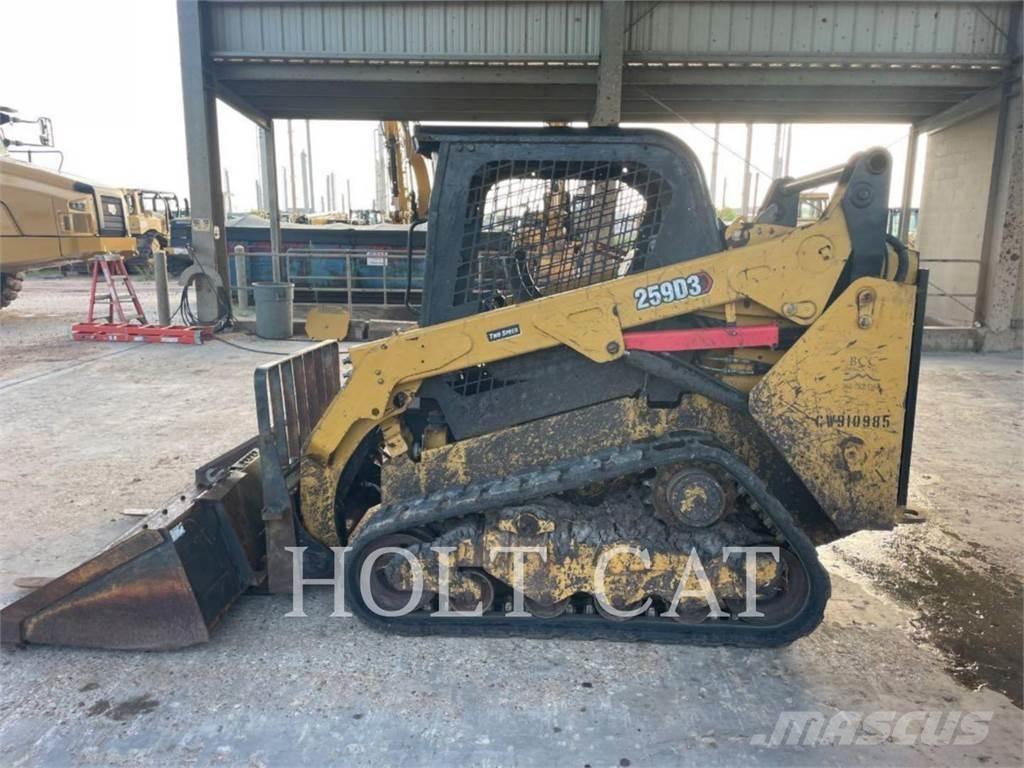 CAT 259D Kompaktrakodók