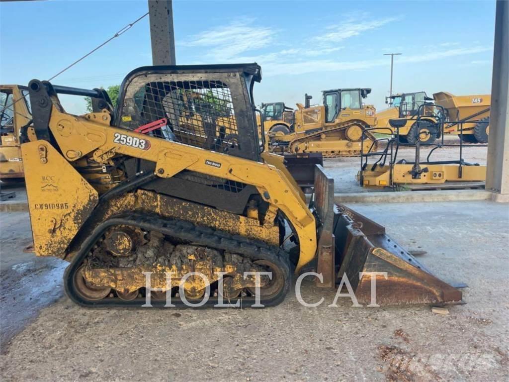 CAT 259D Kompaktrakodók