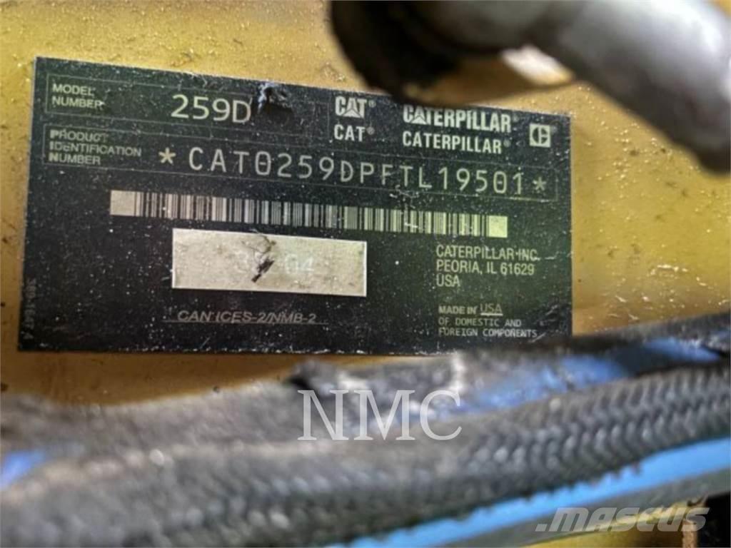 CAT 259D Kompaktrakodók