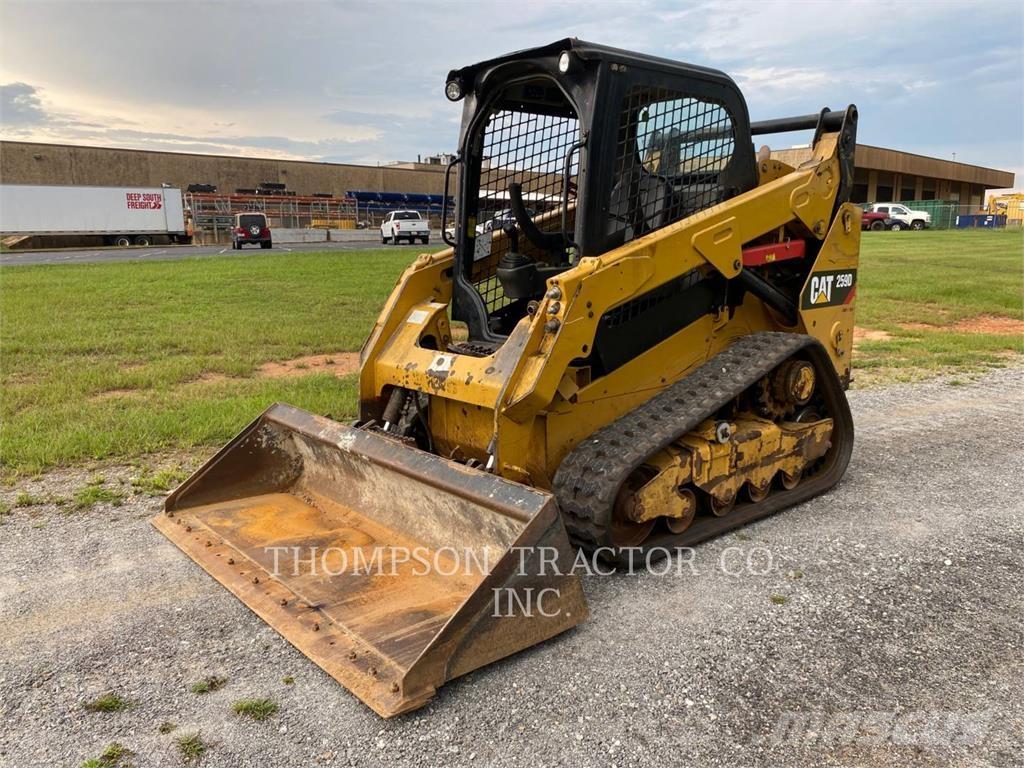 CAT 259D Lánctalpas homlokrakodók