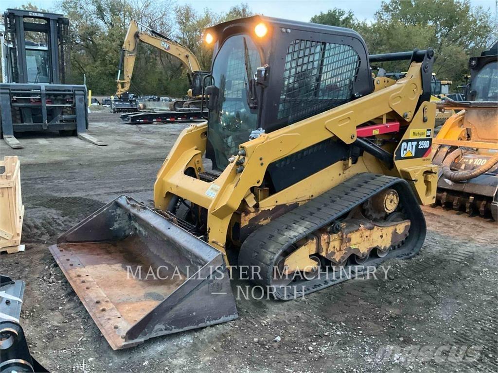 CAT 259D A2Q Kompaktrakodók