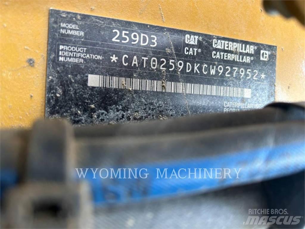 CAT 259D3 Kompaktrakodók
