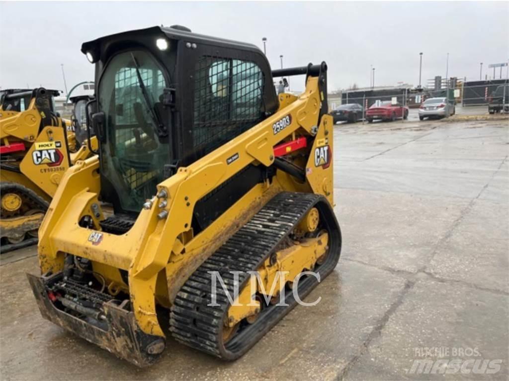 CAT 259D3 Lánctalpas homlokrakodók