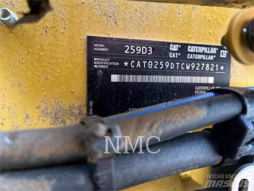 CAT 259D3 Lánctalpas homlokrakodók