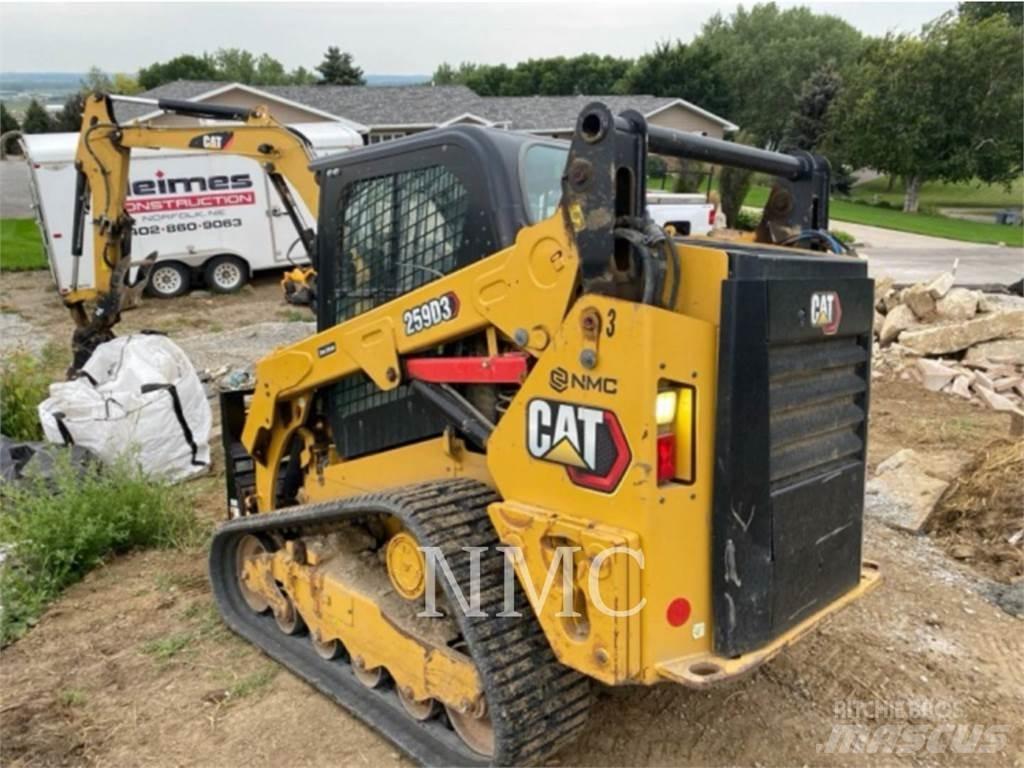CAT 259D3 Lánctalpas homlokrakodók