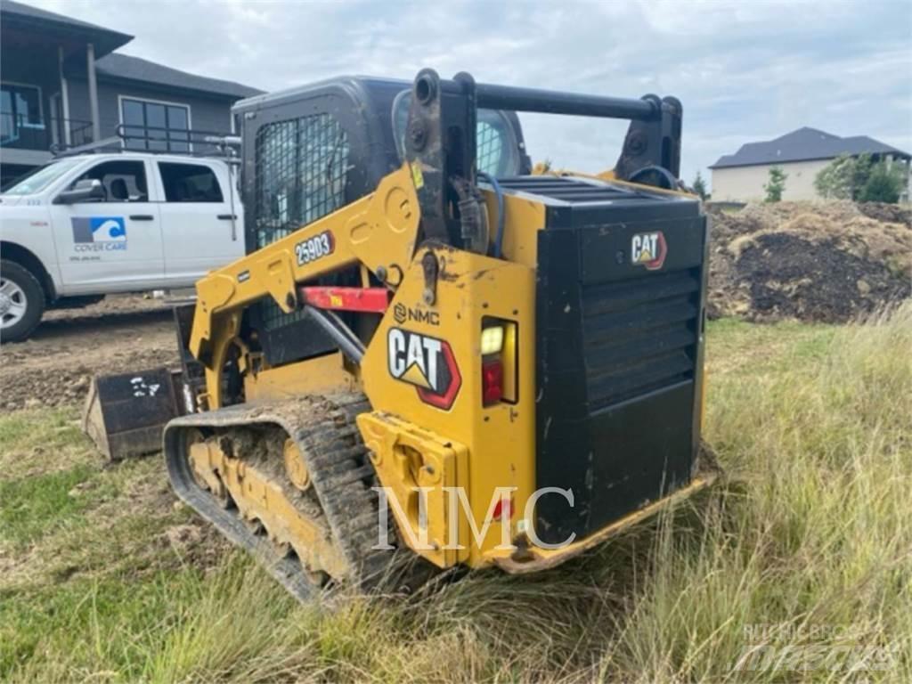 CAT 259D3 Lánctalpas homlokrakodók