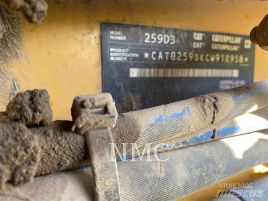 CAT 259D3 Lánctalpas homlokrakodók