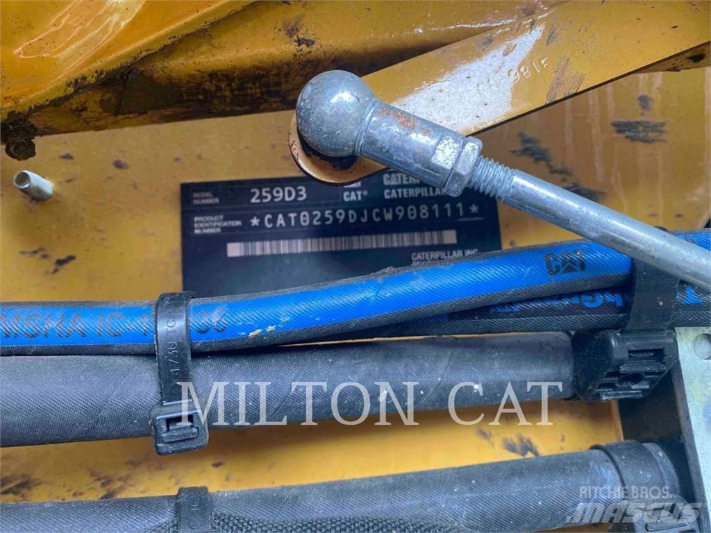 CAT 259D3 Lánctalpas homlokrakodók