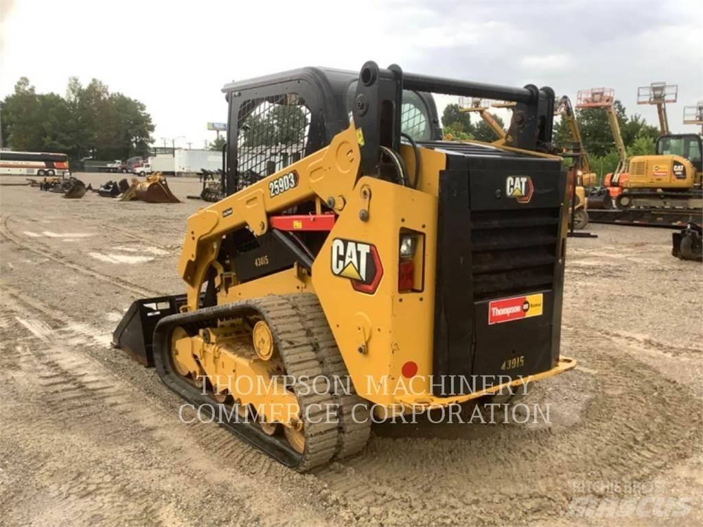 CAT 259D3 Lánctalpas homlokrakodók