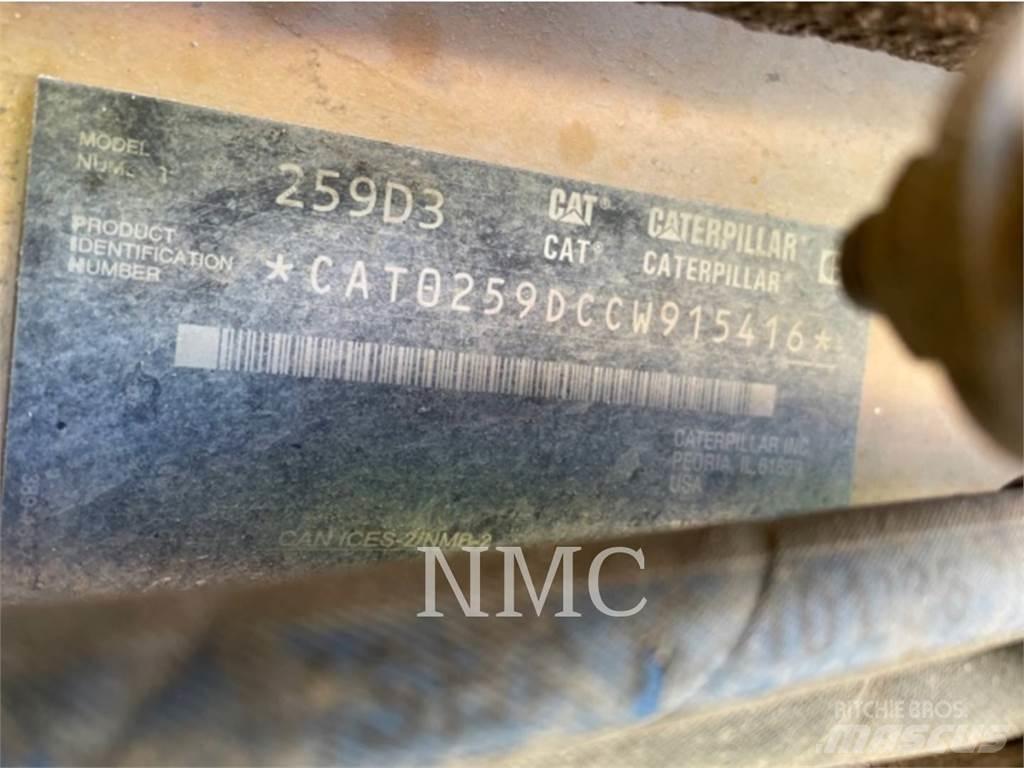 CAT 259D3 Lánctalpas homlokrakodók