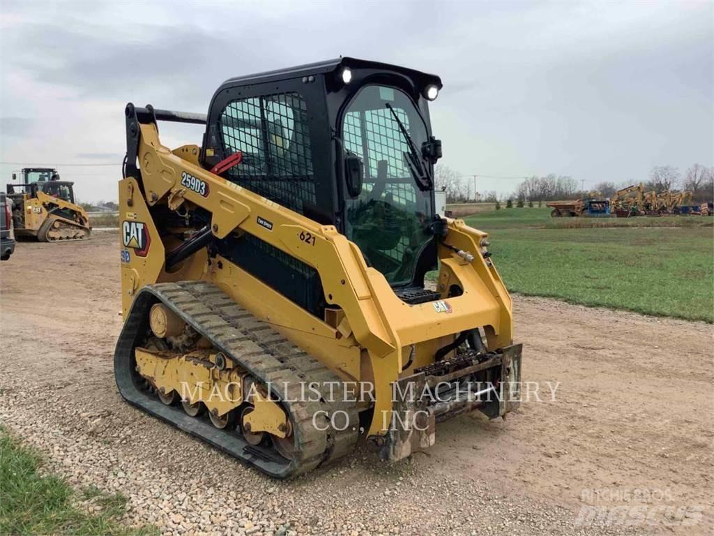 CAT 259D3 Lánctalpas homlokrakodók
