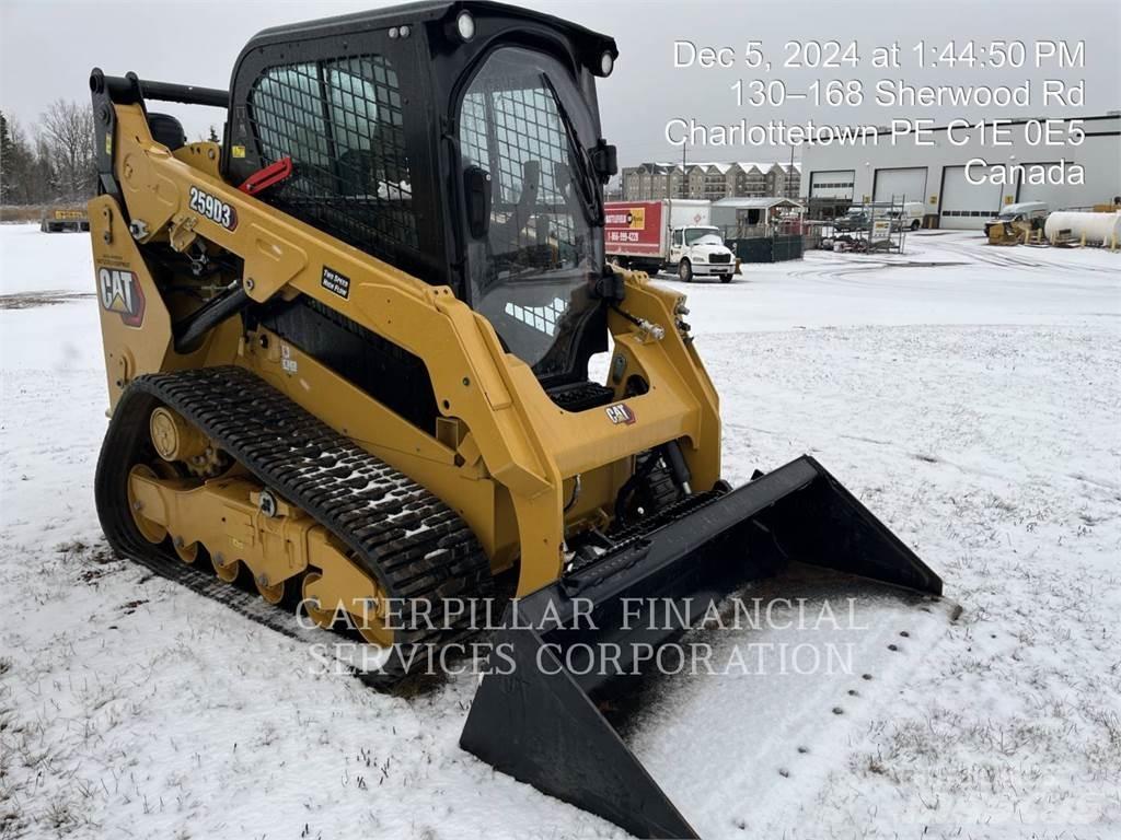 CAT 259D3 Lánctalpas homlokrakodók