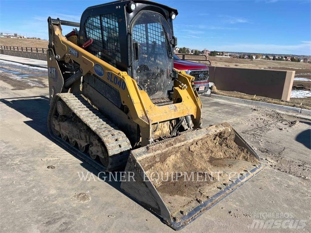 CAT 259D3 Lánctalpas homlokrakodók