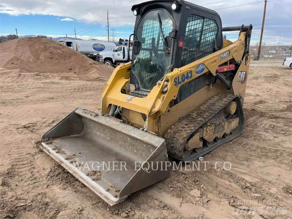CAT 259D3 Lánctalpas homlokrakodók