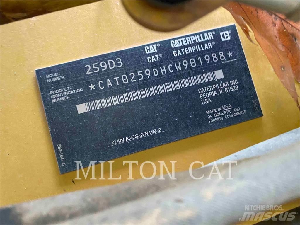 CAT 259D3 Lánctalpas homlokrakodók