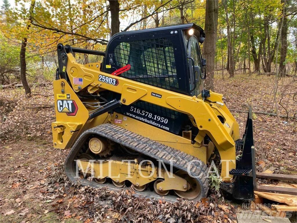 CAT 259D3 Lánctalpas homlokrakodók
