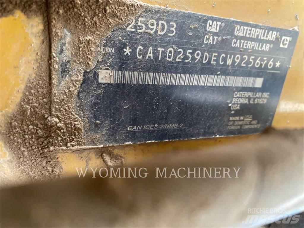 CAT 259D3 Kompaktrakodók