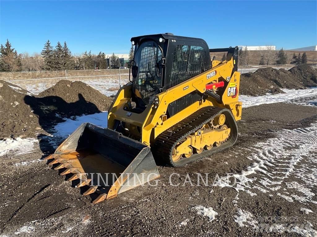 CAT 259D3 Lánctalpas homlokrakodók
