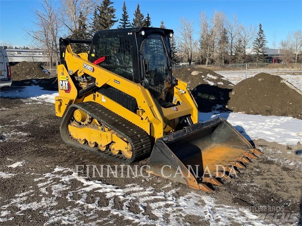 CAT 259D3 Lánctalpas homlokrakodók