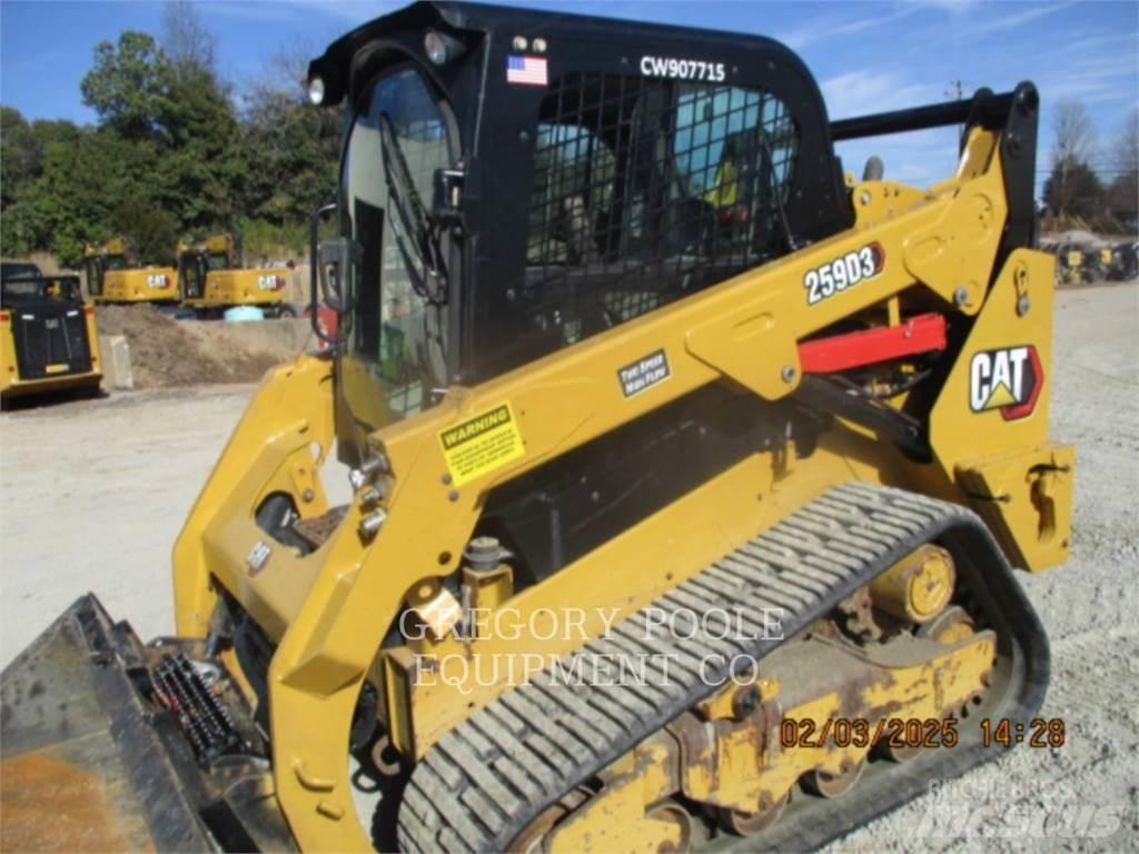 CAT 259D3 Lánctalpas homlokrakodók
