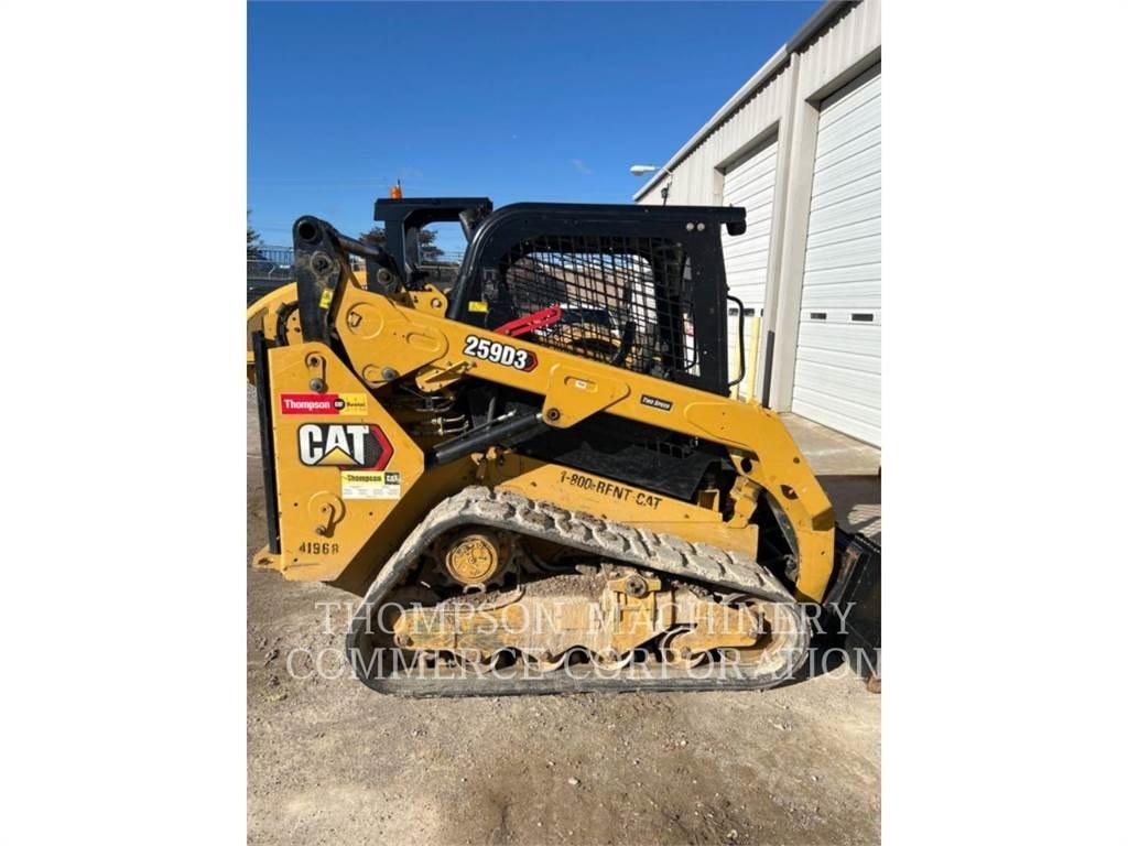 CAT 259D3 Lánctalpas homlokrakodók