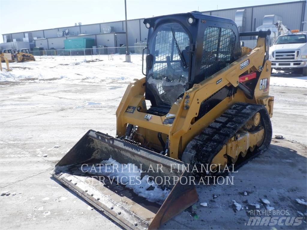 CAT 259D3 Lánctalpas homlokrakodók