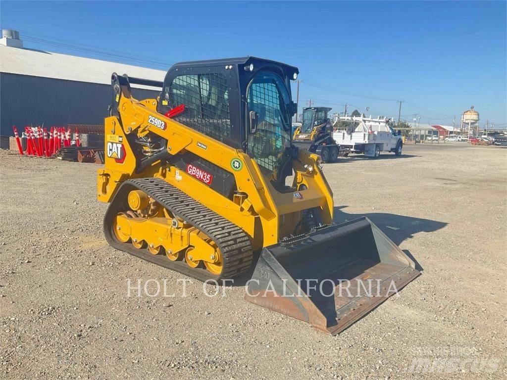 CAT 259D3 Lánctalpas homlokrakodók
