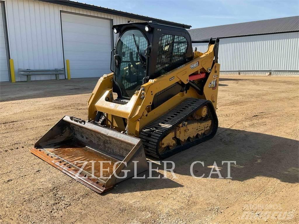 CAT 259D3 Lánctalpas homlokrakodók