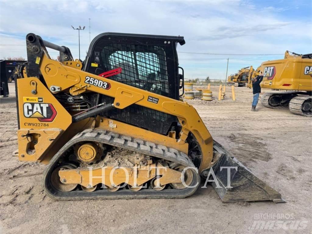 CAT 259D3 Kompaktrakodók