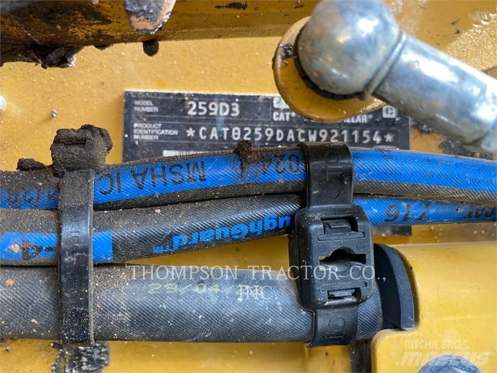 CAT 259D3 Lánctalpas homlokrakodók
