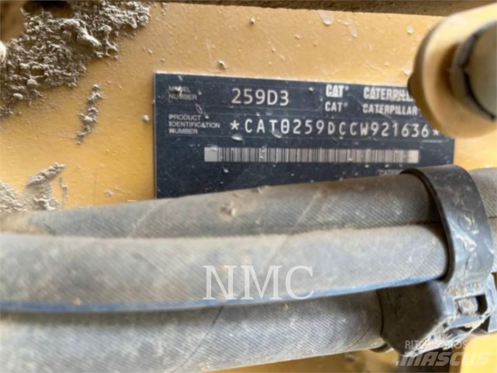 CAT 259D3 Lánctalpas homlokrakodók