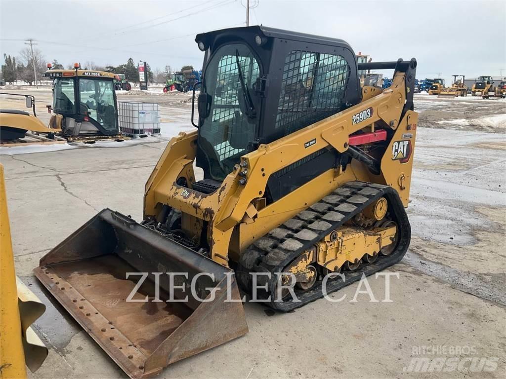 CAT 259D3 Lánctalpas homlokrakodók