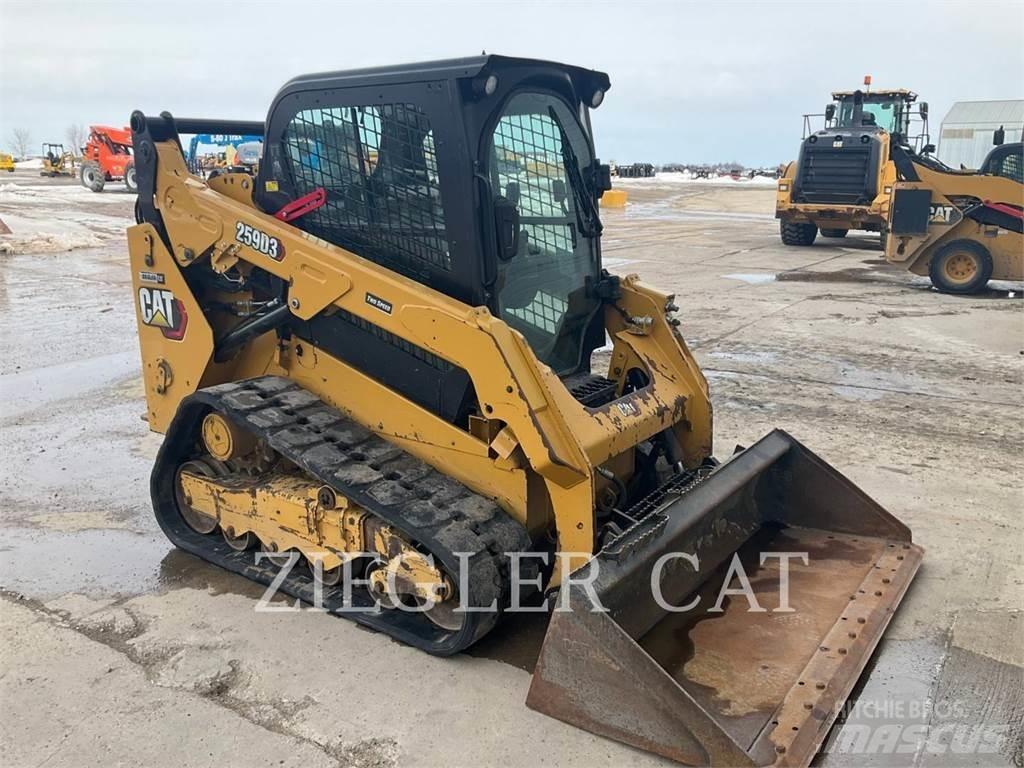 CAT 259D3 Lánctalpas homlokrakodók