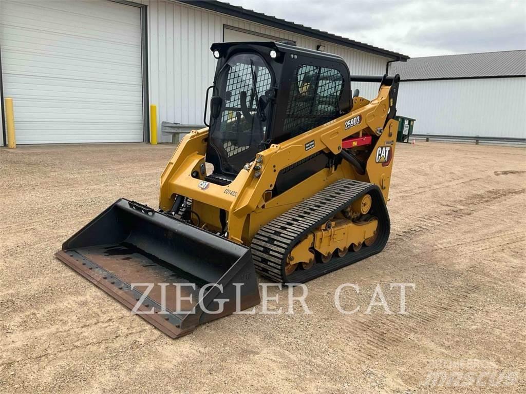 CAT 259D3 Lánctalpas homlokrakodók