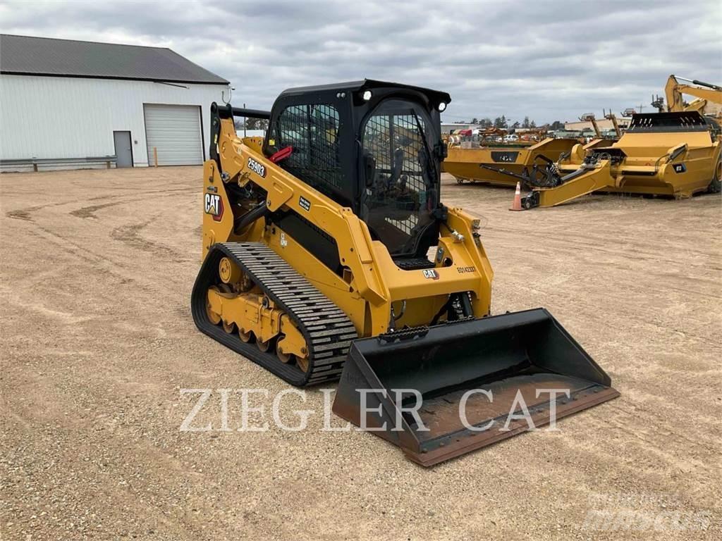 CAT 259D3 Lánctalpas homlokrakodók