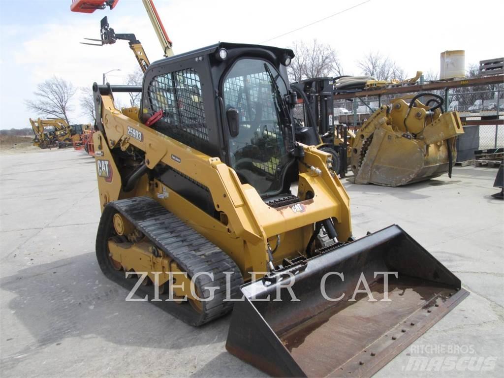 CAT 259D3 Lánctalpas homlokrakodók