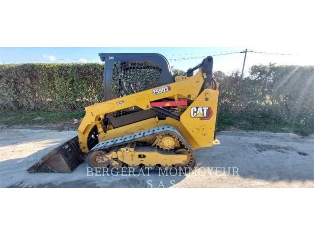 CAT 259D3 Lánctalpas homlokrakodók