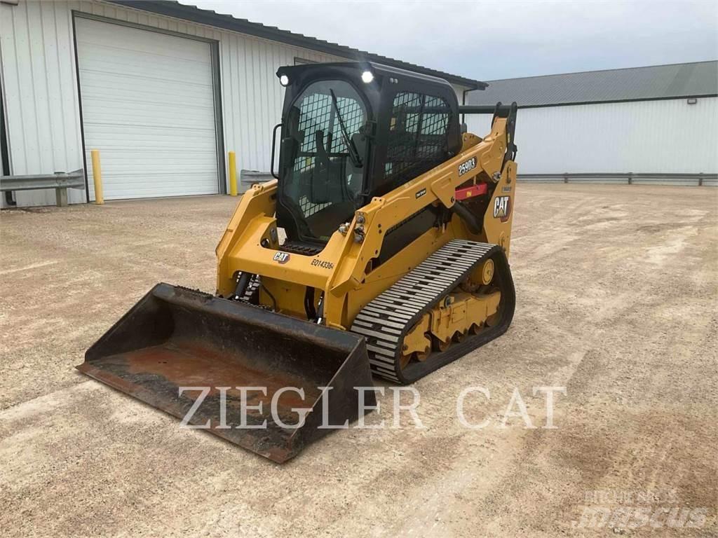 CAT 259D3 Lánctalpas homlokrakodók