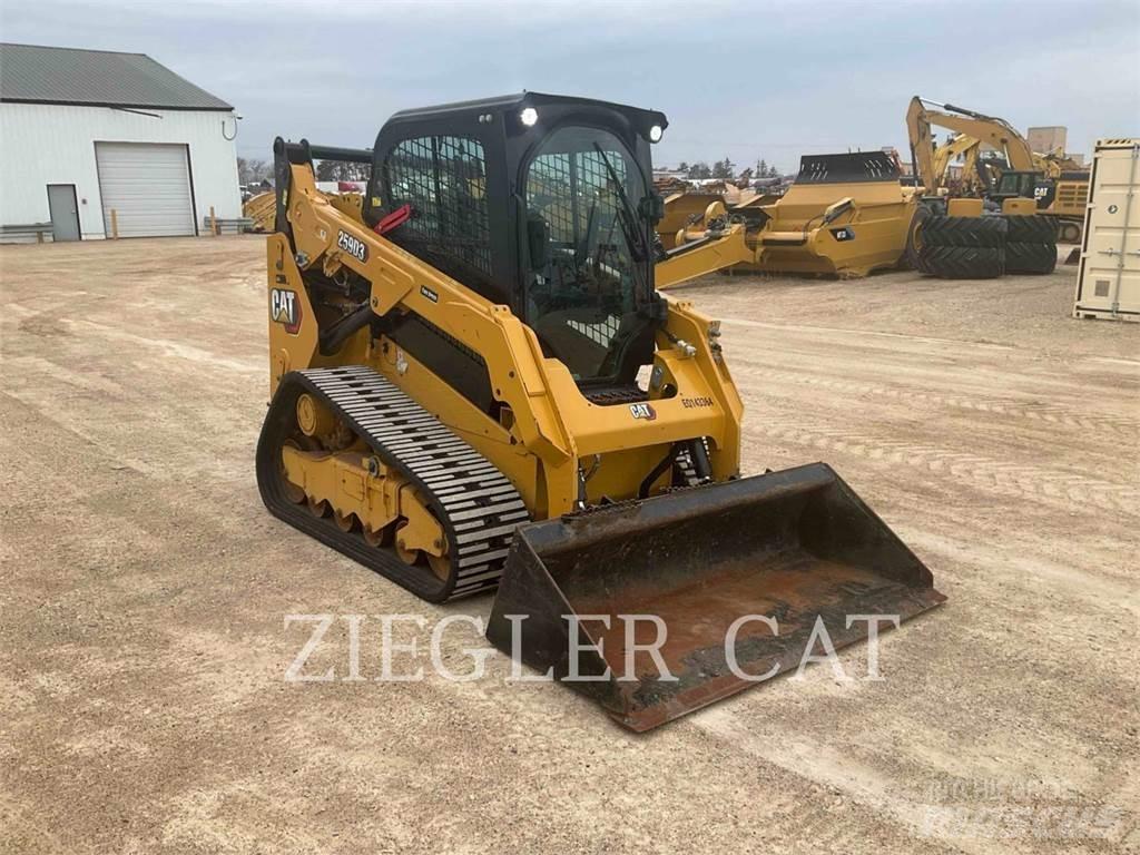CAT 259D3 Lánctalpas homlokrakodók